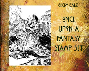 Once Upon A Fantasy Digital Stamp Set