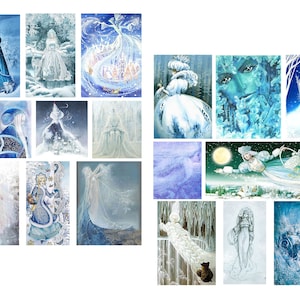 Snow Queens Collage Set image 1