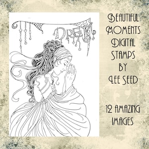 Schöne Momente Digitale Stempel von Lee Seed
