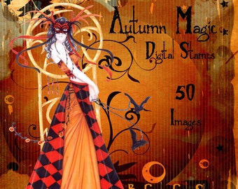 AUTUMNS MAGIC Digital Stamp Set