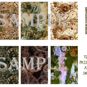 Time Passages ATC Sheet