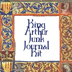 Kit de diário lixo do Rei Arthur