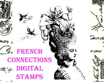 French Connections Digital Stamp Set