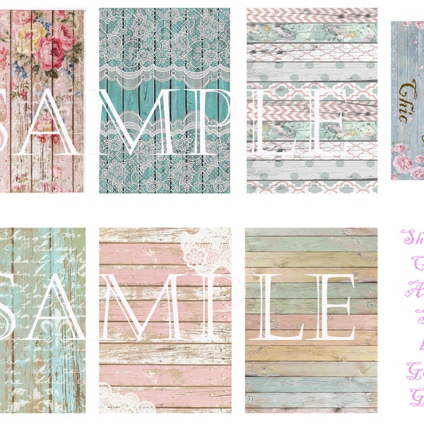 Shabby Chic ATC Collection
