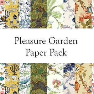 Pleasure Garden Digital Paper Pack