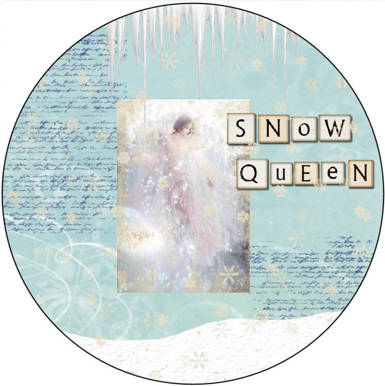 Snow Queens Collage Set image 3