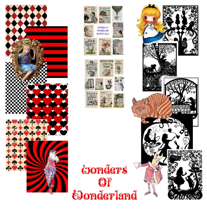 Wonders of Wonderland Craft Kit image 1