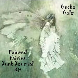 Painted Fairies Digital Junk Journal Kit
