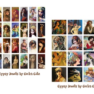 Gypsy Jewel It Digital Collage Set