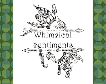 Whimsical Sentiments Digital collection