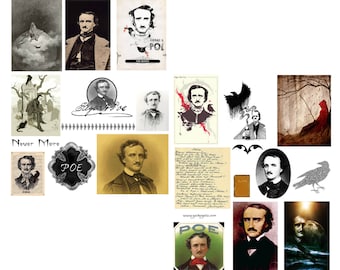 Poe Collage Set