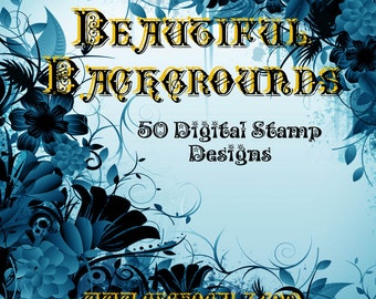 Beautiful Background Digital Stamps