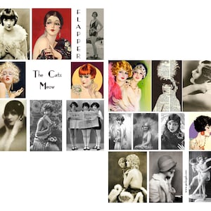 The Cats Meow collage set