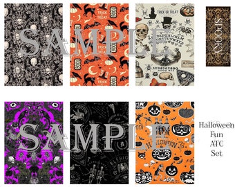 This is Halloween Digital ATC Sheet