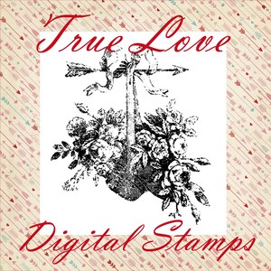 True Love Digital Stamp Set