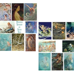 Meerjungfrau Kingdom Collage Set
