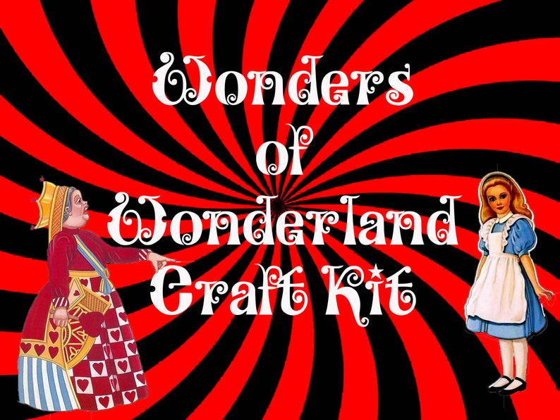 Wonders of Wonderland Craft Kit image 0