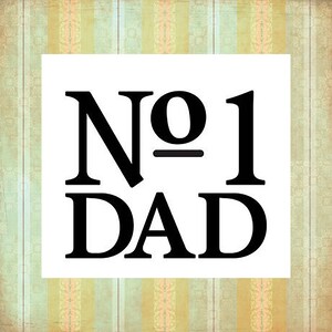 No 1 Dad Digital Sentiments collection