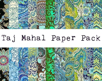 Taj Mahal Digital Paper Pack