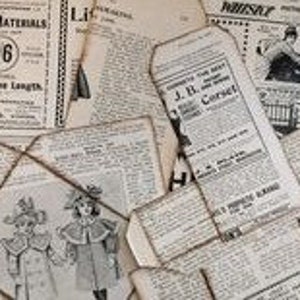 Rivista Home Chat originale del 1897 Ephemera (scansionata)