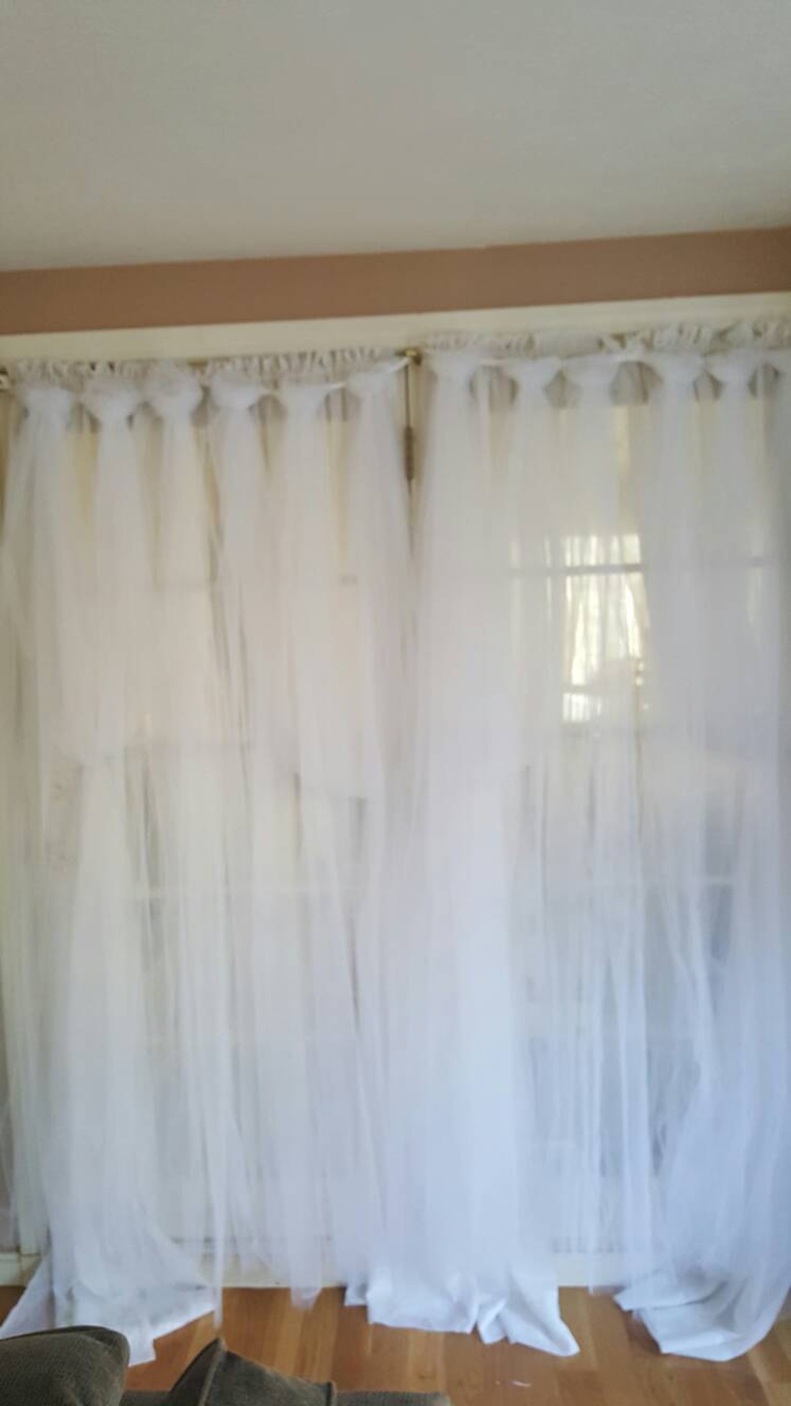 Tulle Wedding Backdrop 6ftx8ft Etsy