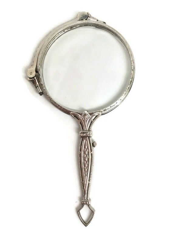 Beautiful Antique Edwardian Solid 14kt White Gold
