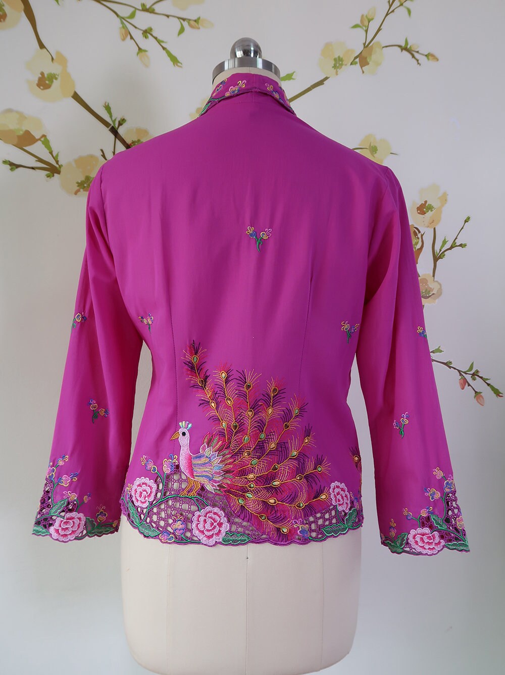 Size L: High Quality Peranakan Nyonya Kebaya Animal - Etsy Singapore