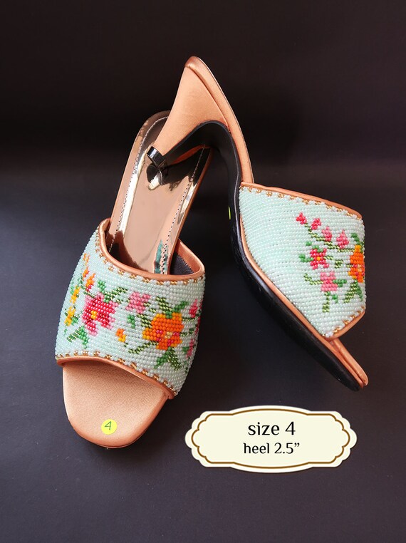 Nyonya beaded deals slippers