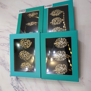 Peranakan Nyonya Kebaya Accessories Kerosang/Kerongsang Brooch Vintage Style Flower Granulation: GOLD and SILVER detachable image 8