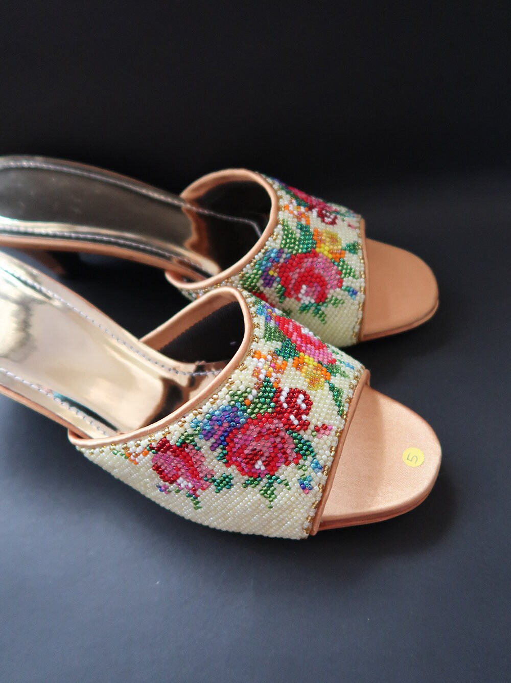 Handgemaakte traditionele Nyonya kralen schoen ontwerpen kasut manek Schoenen damesschoenen Instappers 