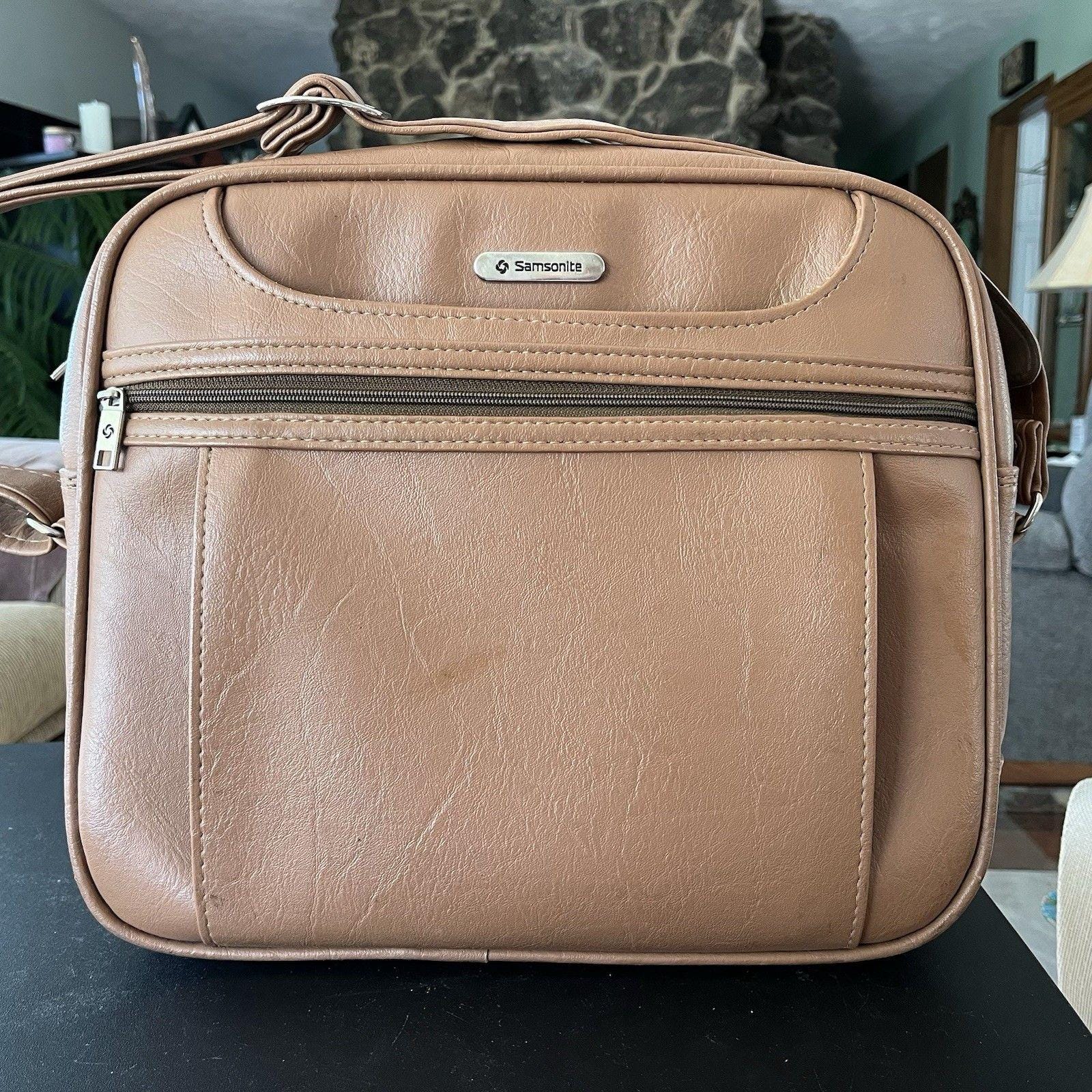 Sac à Dos Samsonite Sneakers Style Messager, Rétro Vintage étiqueté – Unisexe, Compartiment Pour PC, Noir