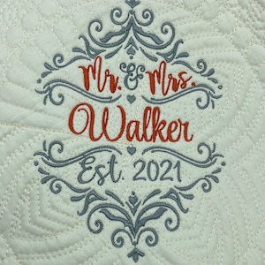 Wedding Lap quilt, wedding quilt, wedding gift, wedding throw, monogrammed wedding gift, keepsake quilts