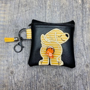 Golden Doodle Doggy poo bag holder, Dog Poo Bag Holder, Dog Breeds Bag, Dog lover gift, Poop Bag Dispenser Holder, Golden Doodle lover gift