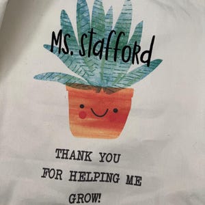 Teacher tote, teacher gift, teacher bag, teacher tote bag, teacher appreciation gift, personalized teacher gift