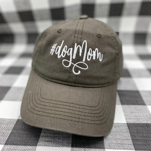 Dog Mom Hat, dog mom hat, dog mama gift, dog mom gift, fur mom hat, fur mom gift, new dog gifts, new puppy gifts