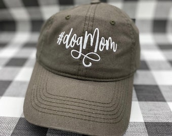 Dog Mom Hat, dog mom hat, dog mama gift, dog mom gift, fur mom hat, fur mom gift, new dog gifts, new puppy gifts