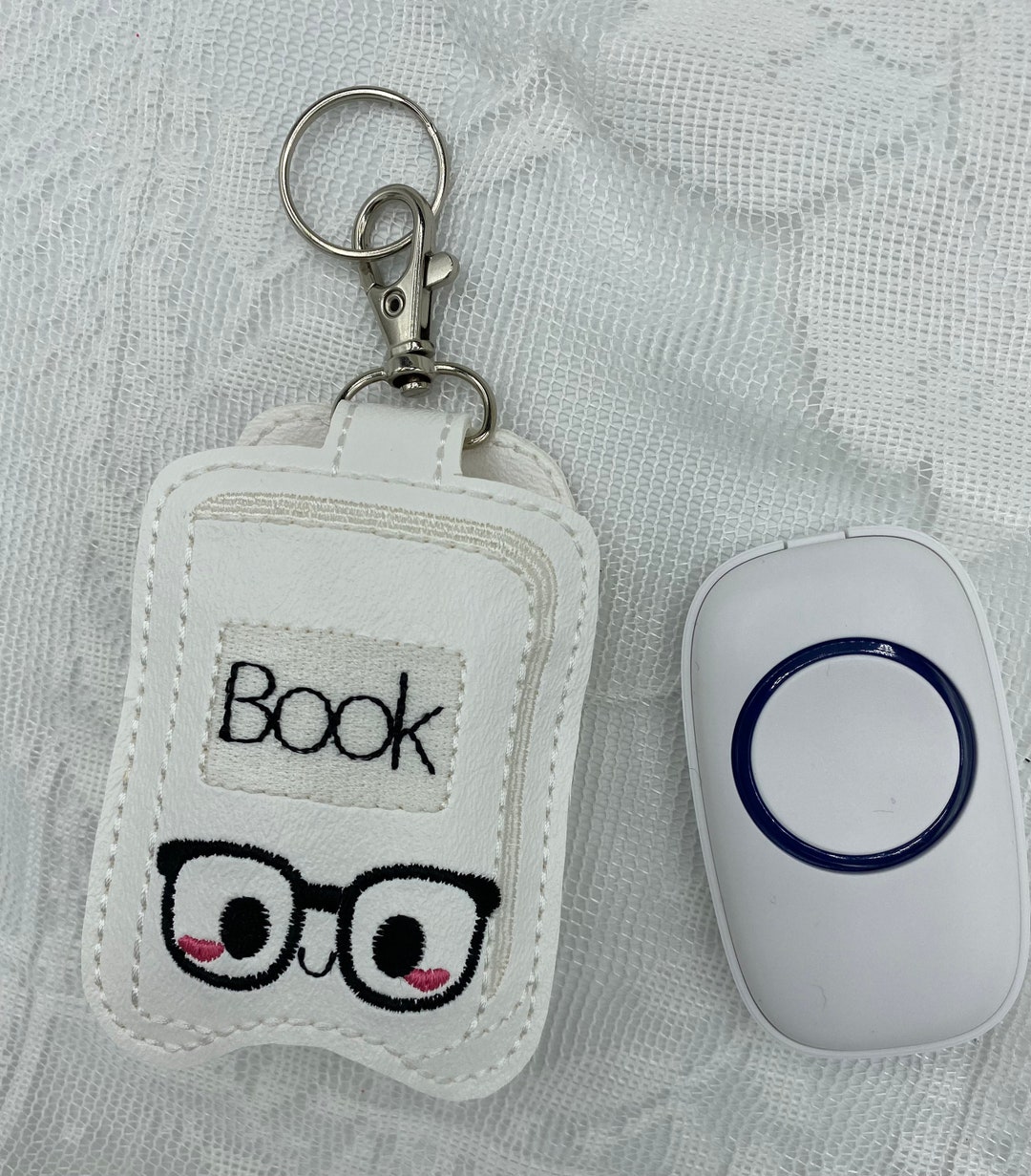 Classroom Doorbell Holder, Class Bell Case Key Chain, Class Lanyard