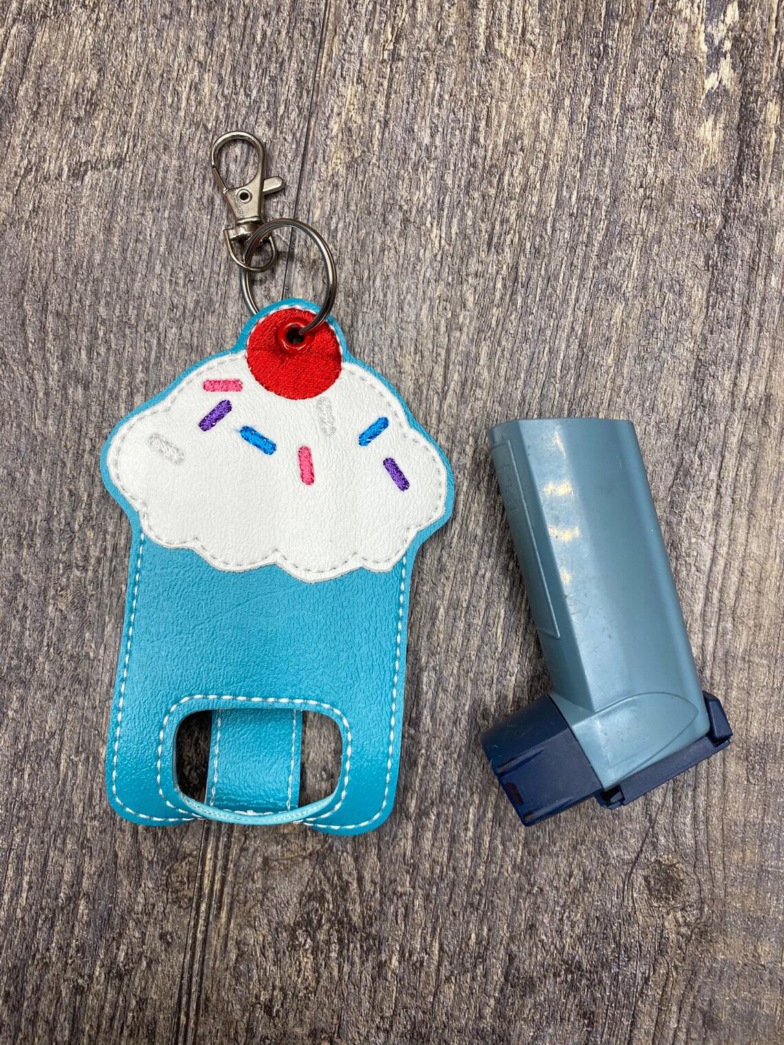 Cupcake Personalized Asthma Inhaler Case, Kids Inhaler Case, Cute ...