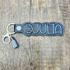 Custom soccer keychain, soccer team gifts, personalized soccer keychain, soccer coach gift, soccer team keychains