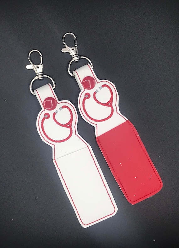 Healthcare Lip Balm Chapstick Holders, Nurse Gift, Lip Balm Holder