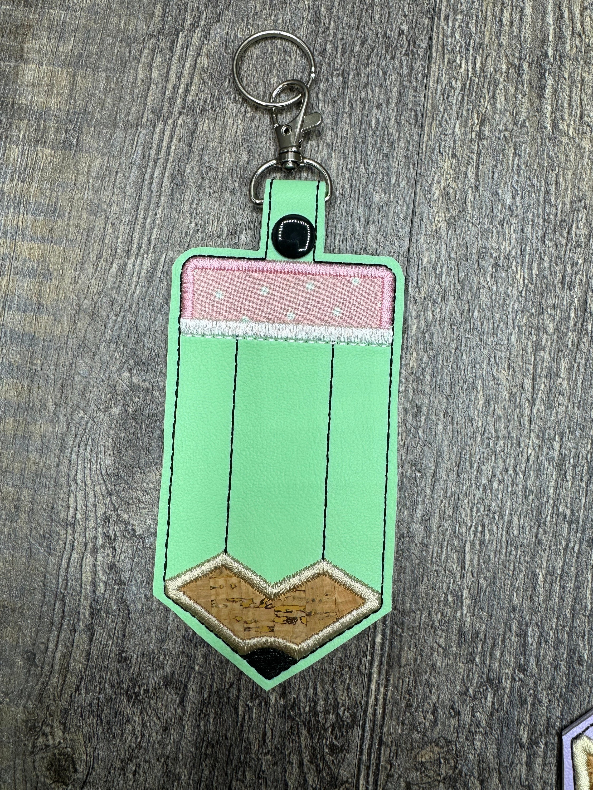 Personalized Teacher ID badge holder, luggage tag, teacher gift, teacher appreciation gift, pencil backpack tag, bag tag, pencil bag tags