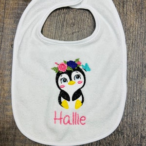 Penguin Bib - Etsy