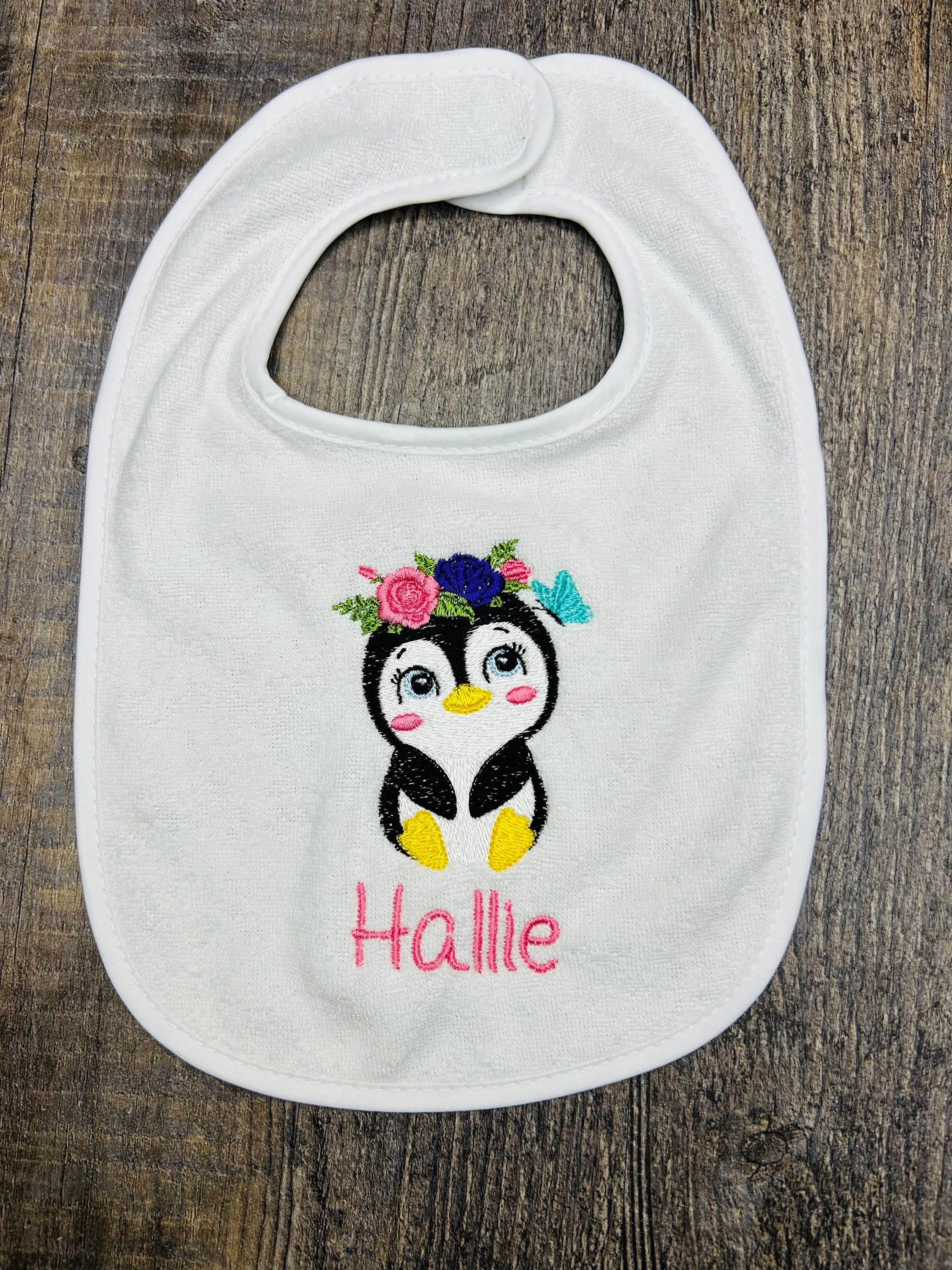 Penguins Bib - Etsy