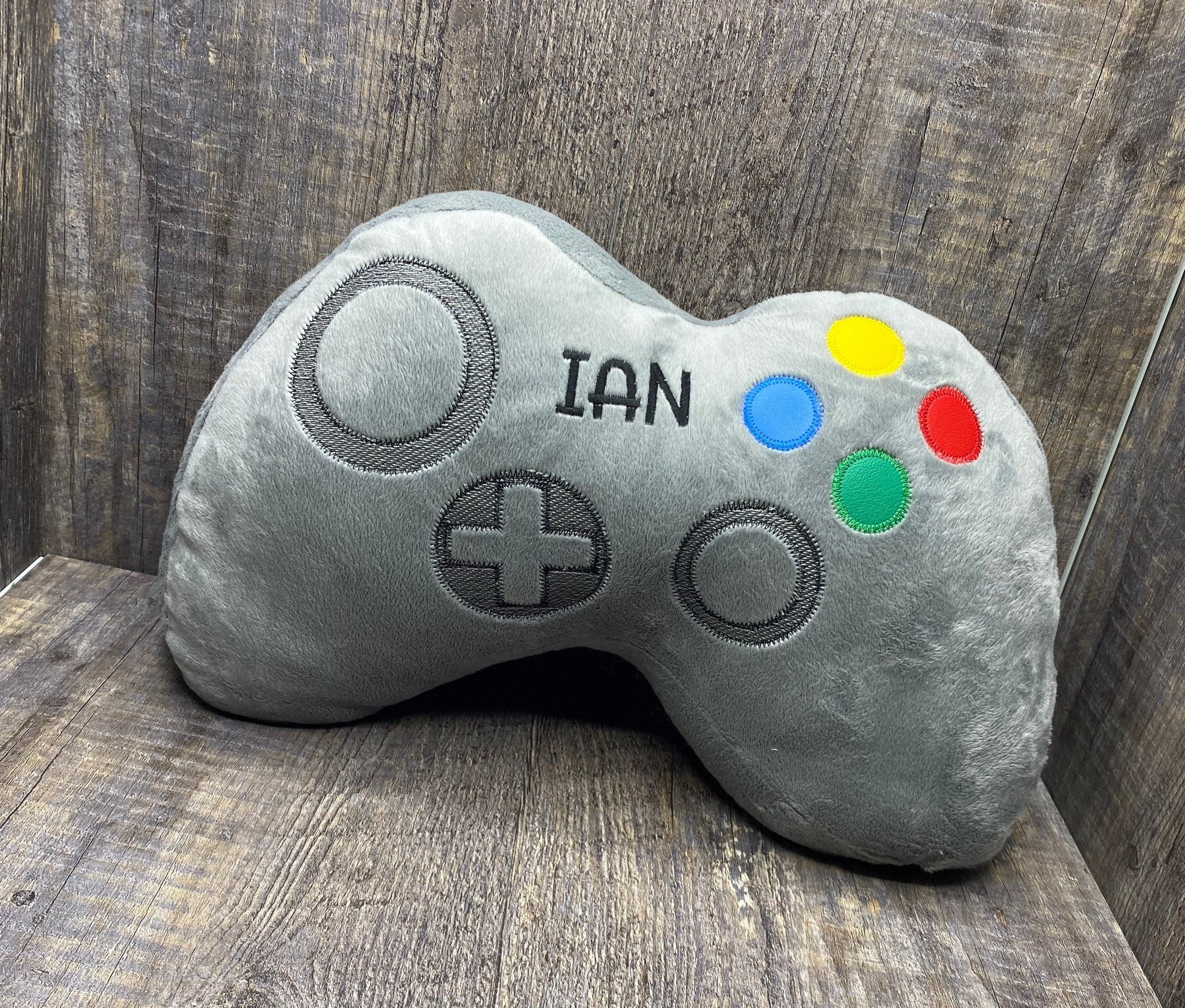 Gaming Pocket Cushion , Personalised Gaming Cushion , Controller Cushion ,  Playstation Xbox Inspired , Gamer Bedroom , Birthday Gaming Gift 