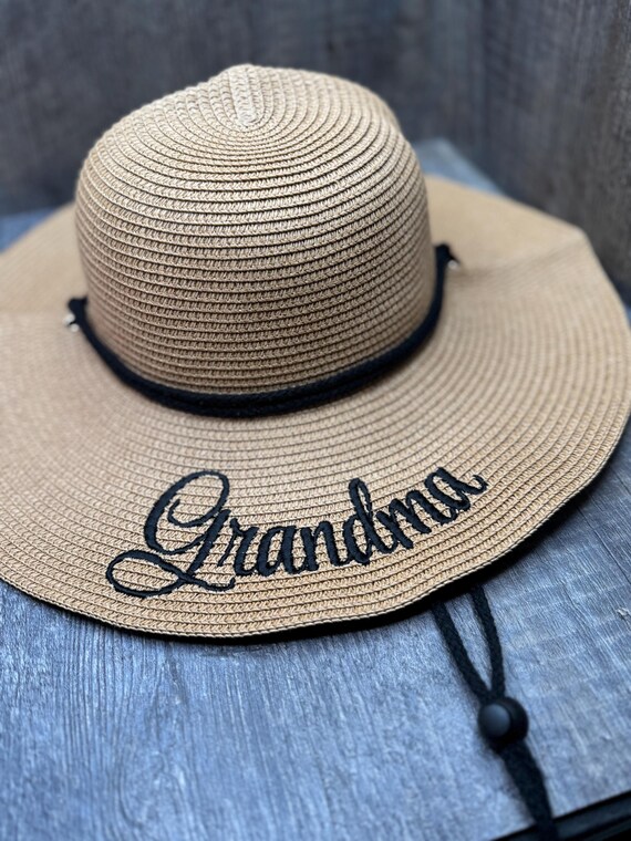Grandma Sun Hat, Sun Hat, Floppy Beach Hat, Grandma Beach  display picture 1