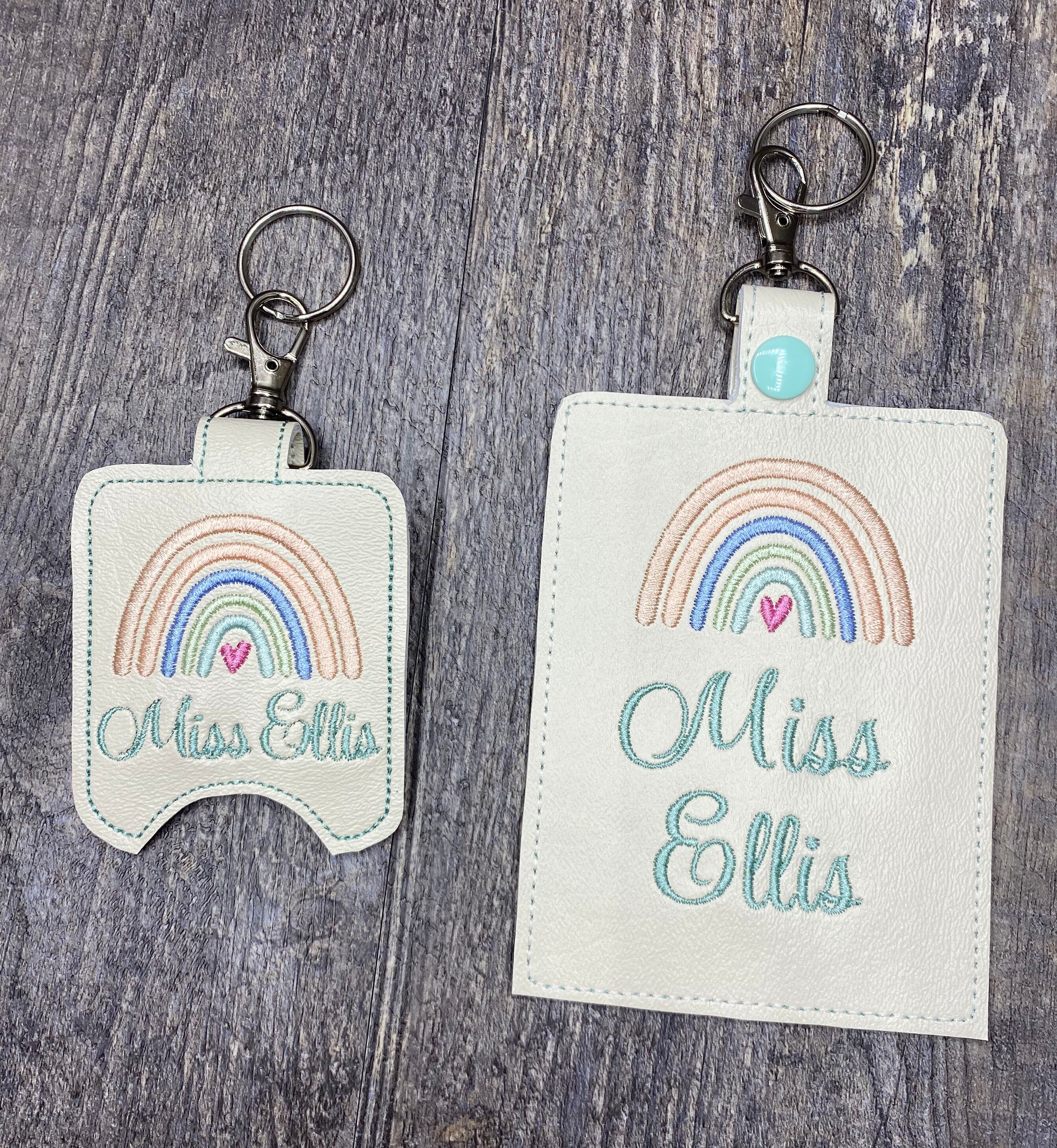 Rainbow Id Card Holder