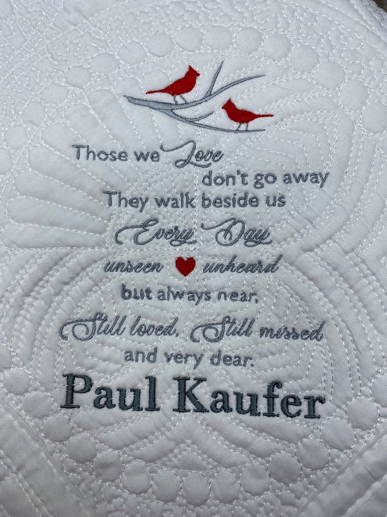 Lap Quilt Funeral Quilt Memorial Gift Funeral Quilt Etsy