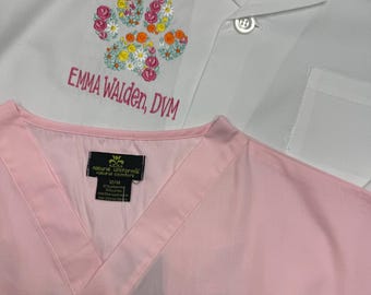 Personalized Kids Lab Coat - Embroidered With Custom Text, Dress-Up Costume, Halloween, Science Play - View #4