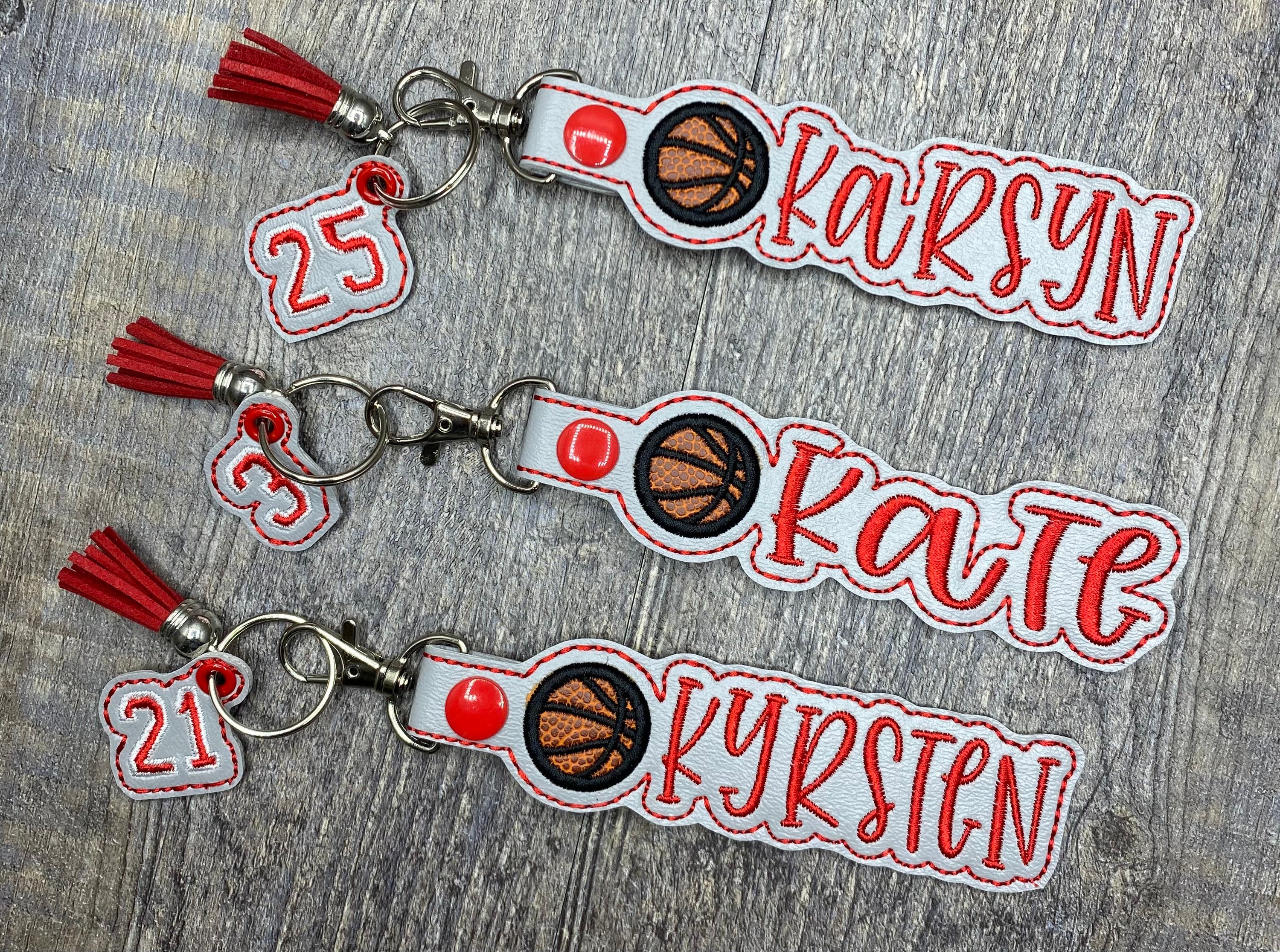 Custom Basketball Keychain, Basketball Team Gifts, Personalized ...