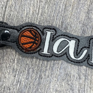 Custom basketball keychain, basketball team gifts, personalized basketball keychain, basketball coach gift, basketball team keychains